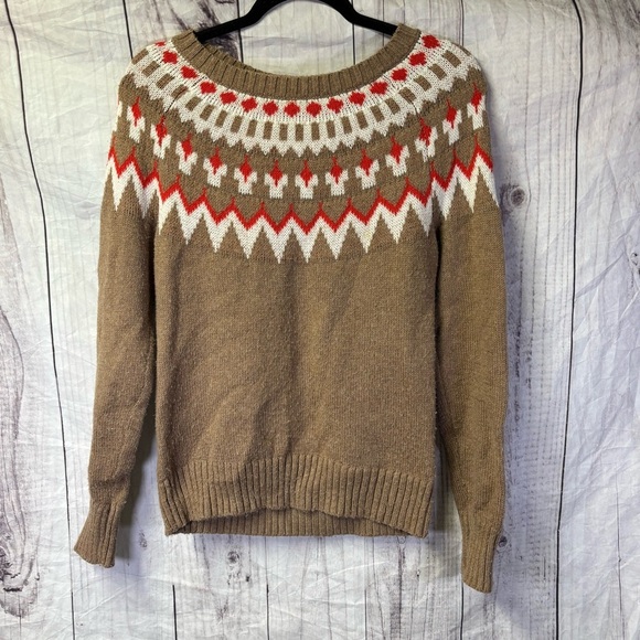 Old Navy Grandpa Cable Knit Sweater Size Small - Picture 1 of 7